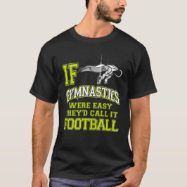 Camiseta Se A Ginástica Fosse Anéis De Gymnast Masculinos F