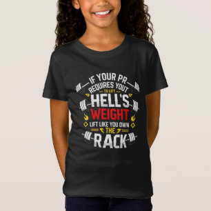 Camiseta Se a sua citação de motivação pré-ginástica com te