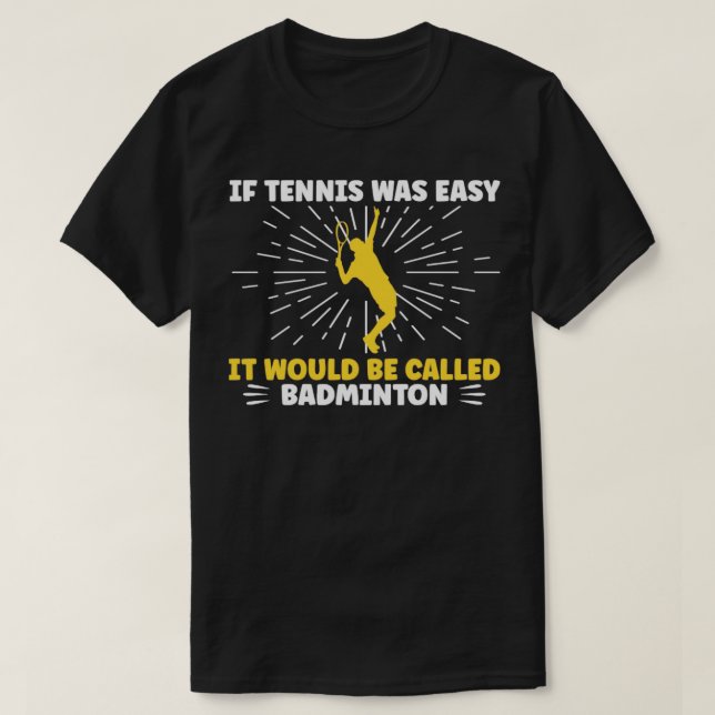 Camiseta Se a Tênis fosse fácil (Frente do Design)