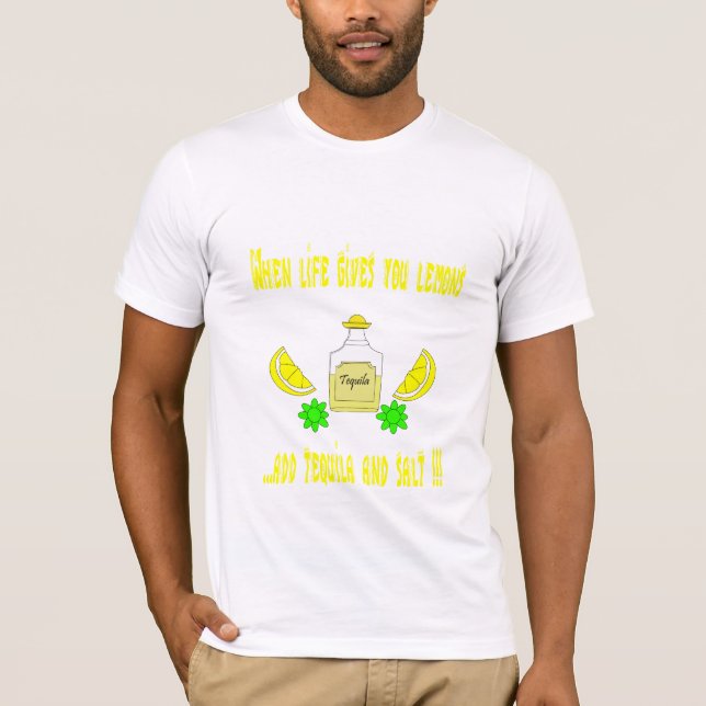 Camiseta se a vida lhe dá limões… (Frente)