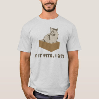 Camiseta Se Ajustado, Sento Gato