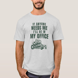 Camiseta Se alguém precisar de mim, estarei no meu escritór