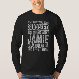 Camiseta Se ao Primeiro Você Não Consegue Tente Fazer o Que
