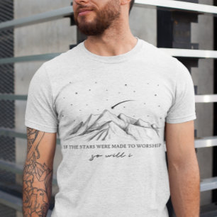 Camiseta Se As Estrelas Foram Feitas À T-shirt Culto