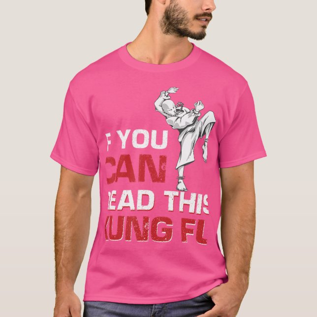 Camiseta Se Consegue Ler Este Kung Fu (Frente)