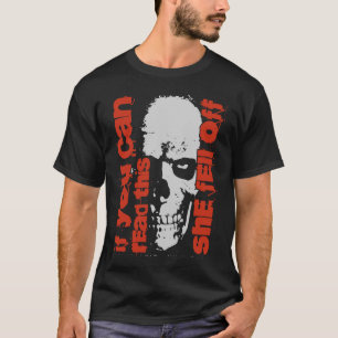 Camiseta Se Consegues Ler, Ela Caiu Engraçada Biker Moto