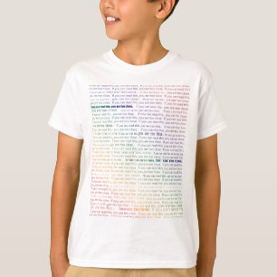 Camiseta Se conseguir ler isto, está muito perto