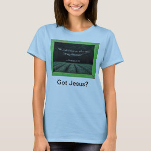 Camiseta Se Deus está conosco, quem pode estar contra nós?