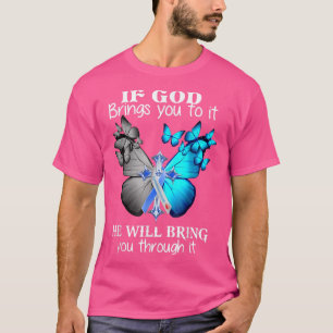 Camiseta Se Deus te levar a isso, ele te trará