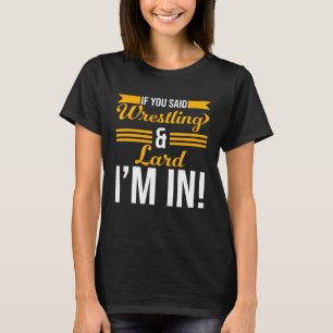 Camiseta Se Disseste Luta e Lard, estou dentro