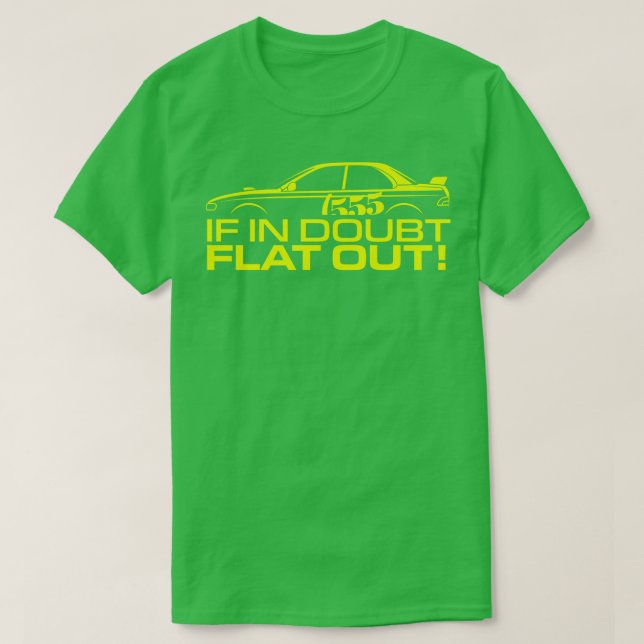 Camiseta Se em Doubt for inchado (Frente do Design)