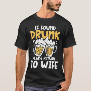 Camiseta Se encontrar o Bebado, volte para a esposa