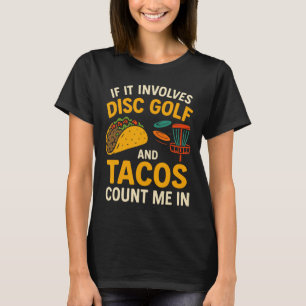 Camiseta Se Envolve Disc Golf E Tacos Me Inclua _1