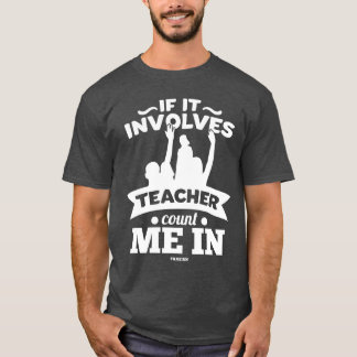Camiseta Se Envolve Professor Me Inclua vintage
