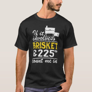 Camiseta Se Envolver Brisket E 225 Graus Conte-Me Em M