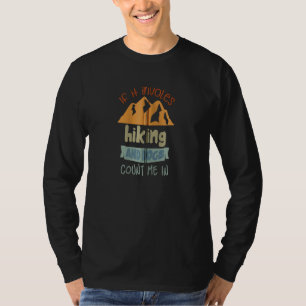 Camiseta Se Envolver Caminhadas E Cachorros Conte-Me Para O