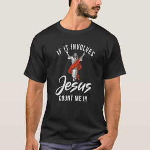 Camiseta Se Envolver Jesus Conte-Me Em Deus Religioso