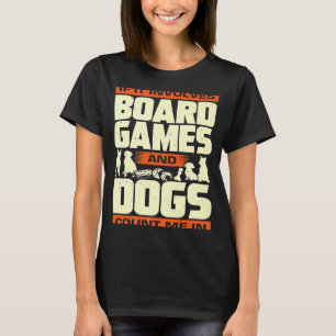 Camiseta Se Envolver Jogos De Conselho E Cachorros Conte-Me