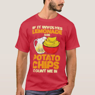 Camiseta Se Envolver Limonada E Batata