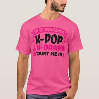 Camiseta Se Envolver O Pop K-Drama Conte-Me Em K-Pop