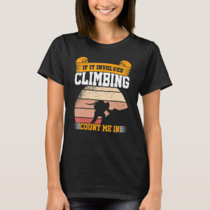 Camiseta Se Envolver Subir Conte-Me Em Subir Boulderi