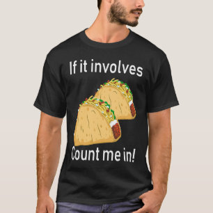 Camiseta Se Envolver Tacos Conte-Me