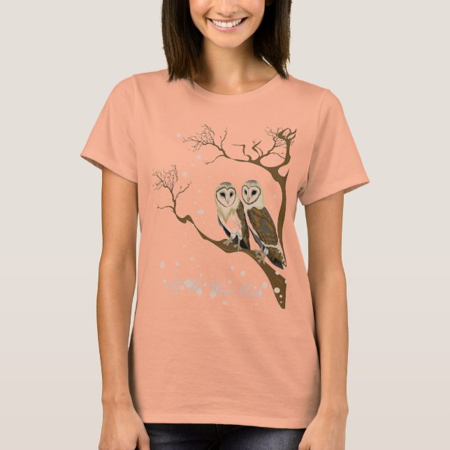 Camiseta Se Éramos Corujas (Frente)