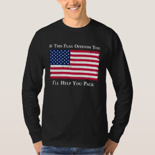 Camiseta Se Esta Bandeira Te Ofende Eu Vou Te Ajudar a Faze