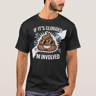 Camiseta Se Está Entupido EU ESTOU