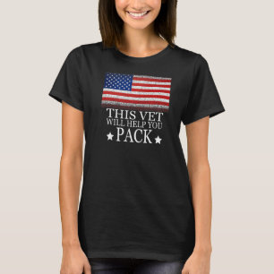 Camiseta Se Este Sinalizador O Ofender Este Vet Ajudará Voc