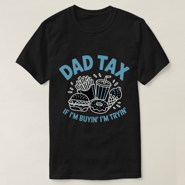 Camiseta Se Estou Comprando, Estou Experimentando Comida Rá (Frente do Design)