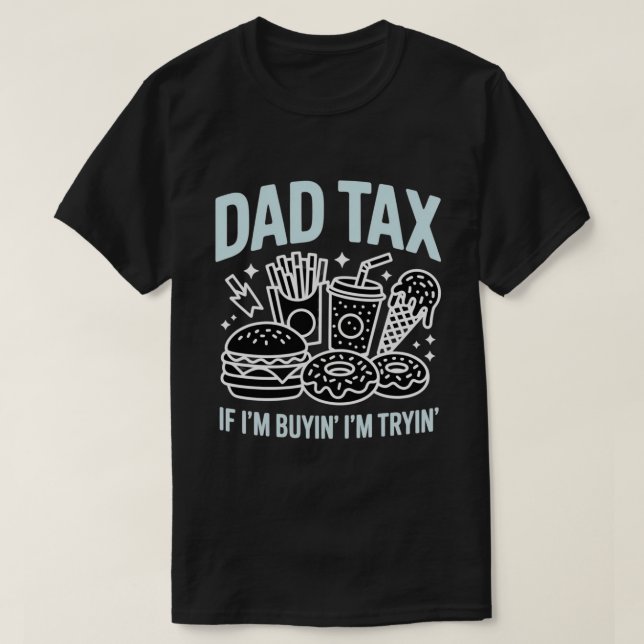 Camiseta Se Estou Comprando, Estou Experimentando Comida Rá (Frente do Design)