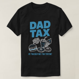 Camiseta Se estou comprando, estou tentando Comida rápida  