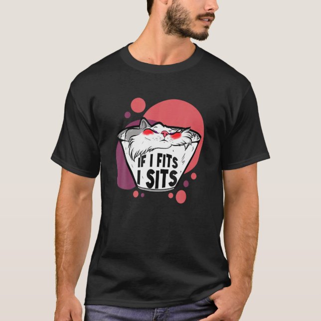 Camiseta Se Eu Ajustado Sentar (Frente)