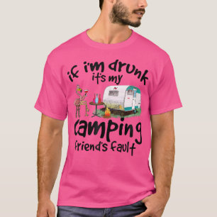 Camiseta Se Eu Bebado É O Flamin De Culpa Do Meu Amigo De A