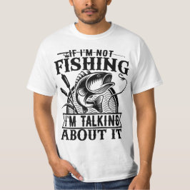 Camiseta Se eu não estiver pescando Dia de os pais de sobre