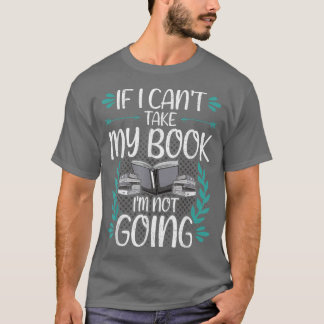 Camiseta Se eu não puder ler meus livros