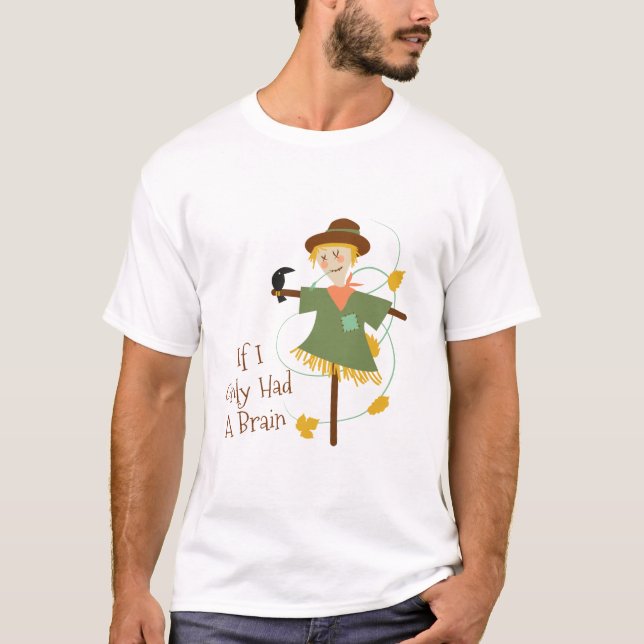 Camiseta Se Eu Só Tivesse Um Cérebro (Frente)