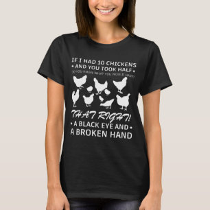 Camiseta Se Eu Tivesse Um Novo Quickens Adorando Frango