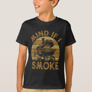 Camiseta Se Importa Se Eu Fumar Churrasco Engraçado Barbequ