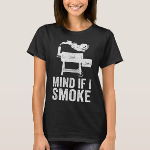 Camiseta Se Importa Se Eu Fumar Churrasco Engraçado Fumando