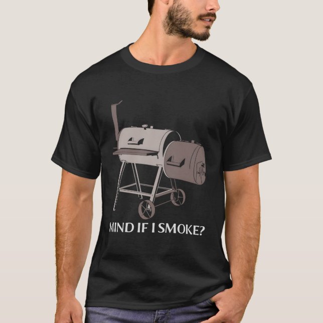 Camiseta Se Importa Se Eu Fumar Churrasco Fumante (Frente)