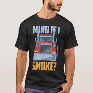 Camiseta Se Importa Se Fumar Mecânico Diesel De Caminhão Se