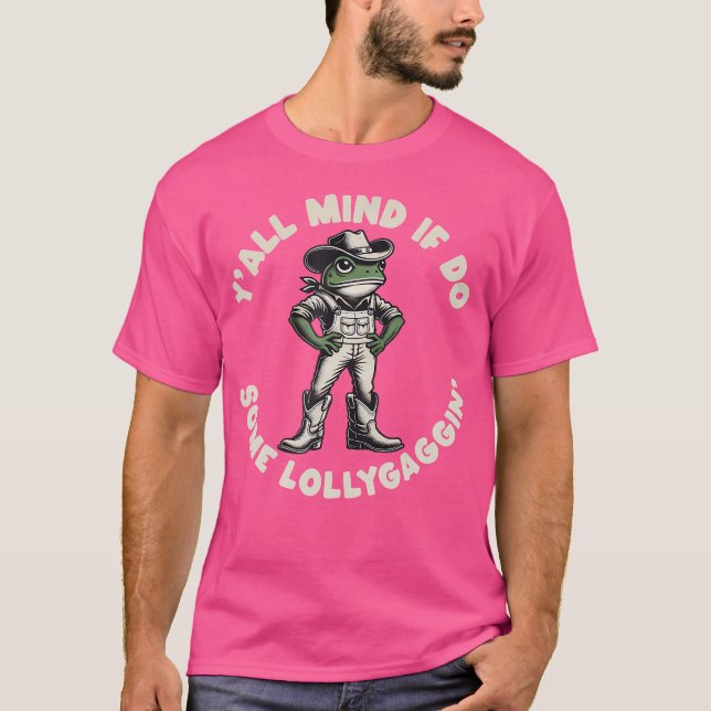 Camiseta Se Importam Se Eu Faço Algum Cowboy Engraçado De L (Frente)