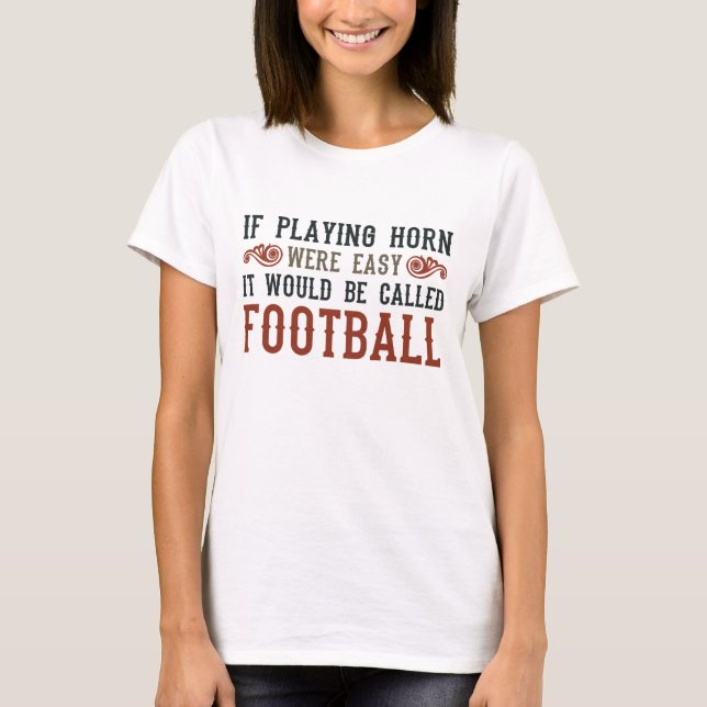 Camiseta Se Jogar Corno Fácil (Frente)