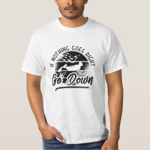 Camiseta Se nada acontecer, abaixe o Freediving