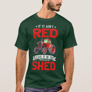 Camiseta Se Não Estiver Vermelho, Deixe-O Na Soma Engraçado