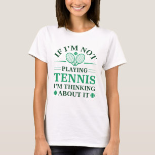 Camiseta Se não estou pagando Tênis, estou pensando sobre i