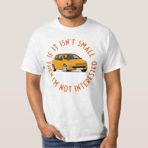 Camiseta Se não for pequeno - Pug 206Gti