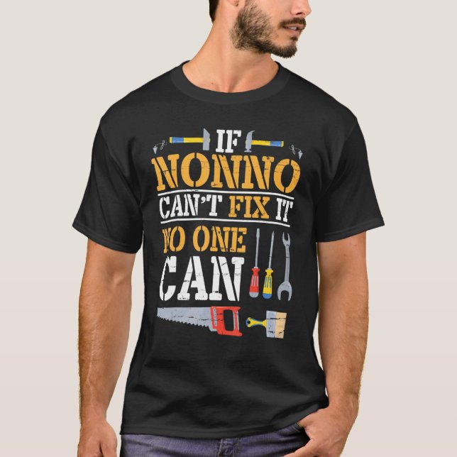 Camiseta Se não puder consertá-lo, ninguém pode felicitar o (Frente)